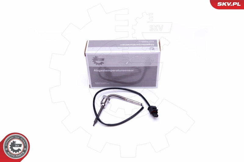 Sensor, exhaust gas temperature